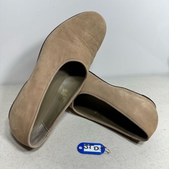 J. Jill Loafers Flats Shoes Womens Size 8,5 Brown Leather Slip On - Picture 1 of 8